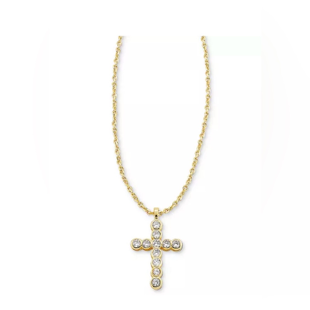Kendra Scott
Gold-Tone Cross Crystal 19" Pendant Necklace